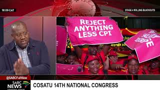 Dr Sithembiso Bhengu on Cosatus 14th National Conference [upl. by Reivaj]