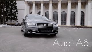 Тест драйв Audi A8 42TDI идеальная немка Drive Time [upl. by Ignatius]