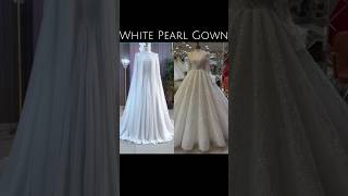 White Wedding Gown Dress shortsfeed [upl. by Scotty703]