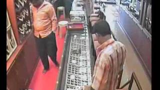 Robbery attempt at Amrutheswary JewellersOachirafunny video [upl. by Arihsaj]