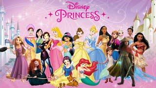 All 15 Disney Princess Songs Include Raya  19372021 Play On The DISNEY Music [upl. by Ornstead]