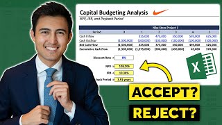 Capital Budgeting NPV IRR Payback  MUSTKNOW for Finance Roles [upl. by Edd]