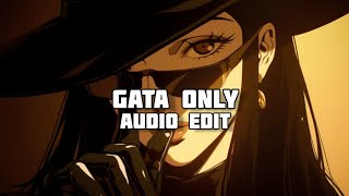 Gata only  floyymenor chris mj edit audio [upl. by Tymes210]