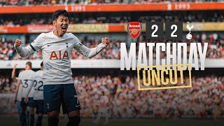 ARSENAL 22 TOTTENHAM HOTSPUR  MATCHDAY UNCUT  BEHINDTHESCENES OF THE NORTH LONDON DERBY [upl. by Lap]