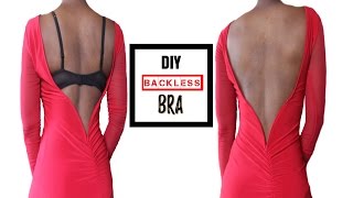 How To Make A Backless Bra For All Boob Sizes [upl. by Enicar]