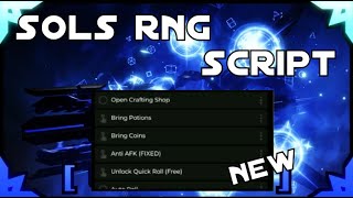 UPDATED SOLS RNG SCRIPT PASTEBIN 2024 [upl. by Kawai]