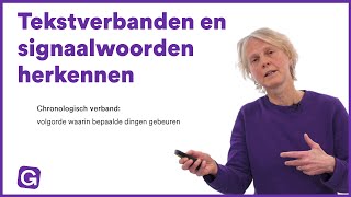 Tekstverbanden en Signaalwoorden Herkennen  StudyGo [upl. by Earezed556]