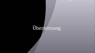 Übersetzung  deutsch  englisch [upl. by Bilski]