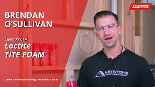 How to Use TITE FOAM for Home Improvement with Brendan OSullivan  Air Sealing amp Fire Blocking Tips [upl. by Purdum]