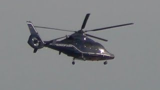 Bundespolizei Eurocopter EC155  Landung vor Flughafen BerlinTegel TXL [upl. by Iidnarb]