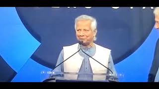 Dr Younus Introduce Mr Mahfujul Alam to Clinton global initiative as A Mastermind of Mass Uprising [upl. by Tracee410]