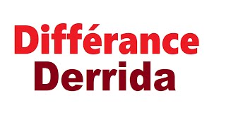 Analysis of Différance by Jacques Derrida [upl. by Venezia]