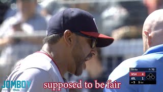 Trea Turner and Dave Martinez get ejected a breakdown [upl. by Atilehs]