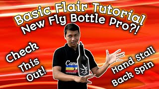 BASIC Flairtending moves Tutorial 03 [upl. by Ellehsor]