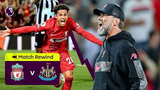 98THMINUTE WINNER  Liverpool vs Newcastle  Premier League Highlights [upl. by Landry]