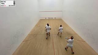 TampD DIV 4 doubles squash [upl. by Akkinahs690]