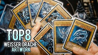 Top 8 der BESTEN Blauäugiger Weißer Drachen Artworks I Kaiba wäre stolz [upl. by Palumbo170]