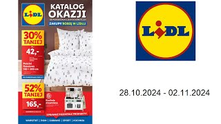 Gazetka Lidl PL  28102024  02112024  Od poniedziałku [upl. by Madonna130]