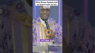 What Bishop Oyedepo told me that brought me into undeniable honour  Pastor David Ibiyeomie [upl. by Eugnimod]