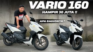 REVIEW HONDA VARIO 160 ABS TERBARU [upl. by Tripp528]