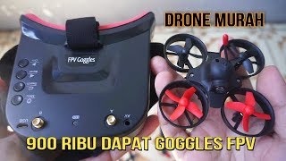 Drone Rc Micro FB13S  Goggles FPV  Unboxing [upl. by Haidabo]