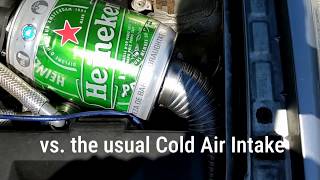 Mini Keg Cold Air Intake DIY Part 1 [upl. by Townie]