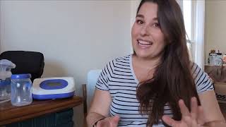 Lansinoh Smartpump 30 Breastpump Review  Whats in the box Pregnancy Items [upl. by Vasos772]