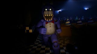 DO NOT SNEAK INTO FREDBEARS OR YOU WILL BE HUNTED BY ANIMATRONICS  FNAF Project Fredbear [upl. by Lasorella]