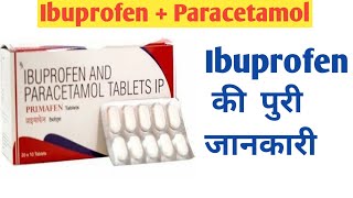 Ibuprofen  Paracetamol  Ibuprofen and paracetamol  Ibugesic  Ibuprofen tablets  Shubham Singh [upl. by Ennylyak]