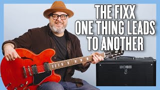 The Fixx One Thing Leads to Another Guitar Lesson  Tutorial [upl. by Kabab]