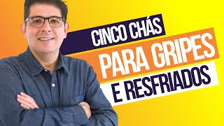 Dicas de chás para gripes e resfriados  Dr Juliano Teles [upl. by Ajnek]