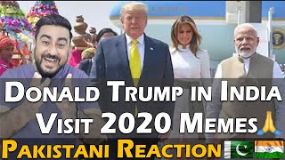 Pakistani Reacts to Donald Trump in India Visit 2020 Memes  IAmFawad [upl. by Jereld]