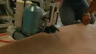 PORTABLE Carpet Binding Machine Bobbinless By NC Mil2009 [upl. by Sucramat]