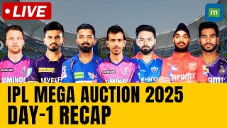 IPL 2025 Mega Auction Day 1 Top Players Sold At IPL Auction 2025  IPL Mega Auction Live  N18L [upl. by Maltz145]