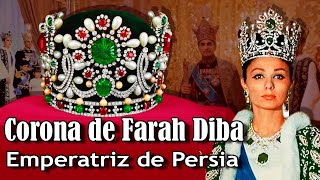 La deslumbrante Corona de la Emperatriz de Persia Farah Diba Farah Dibas Crown [upl. by Nrojb]