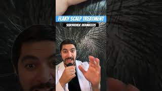 Flaky Scalp Weirdly Satisfying Treatment [upl. by Garap881]