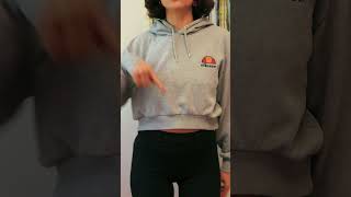 Hoodie zu cropped Hoodie umnähen beginnerfriendly sewingtutorial upcycling [upl. by Hcelemile]