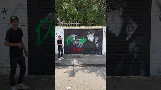 Mural Santa Fe Klan 🇲🇽🔥 desdemorro mexico mural santafeklan 473 rap hiphop arte viral [upl. by Edmea]