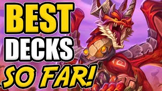 📈BEST quotNewquot Decks To Reach Legend  Hearthstone Showdown In The Badlands [upl. by Evatsug816]