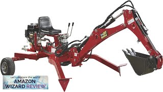 Towable Backhoe Trencher — 15 HP Review [upl. by Barbara]