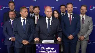 Demokrati sa stávajú parlamentnou stranou [upl. by Brill]