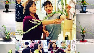 池坊花藝 IKEBANA Ikenobo Floral Arraignment Workshop ［Milly老師花藝教室］ [upl. by Wagoner]