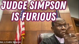 Judge Simpson DESTROYS Thug Attorney [upl. by Ylahtan]