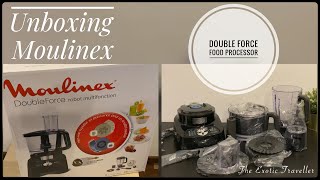 Moulinex Food Processor Unboxing  4K Unboxing Moulinex Food Processor  The Exotic Traveller [upl. by Clementina]