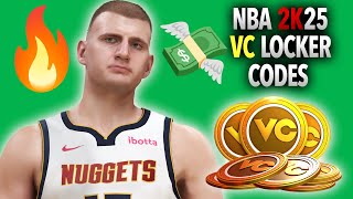 NBA 2K25 VC LOCKER CODES  FAST amp EASY [upl. by Etiuqal15]