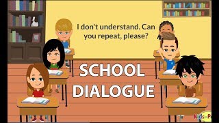 School Conversation School Dialogue [upl. by Hamrah545]