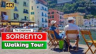 Sorrento Italy Walking Tour  4K [upl. by Janyte]