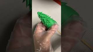 How to make a fondant Christmas tree [upl. by Mildrid27]