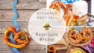 How To Make Pretzels  Authentic German Recipes From The Oktoberfest [upl. by Ahsinac]