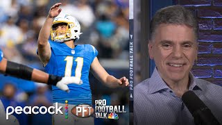 Inside Cameron Dickers historic 57yard freekick FG for Chargers  Pro Football Talk  NFL on NBC [upl. by Repooc]